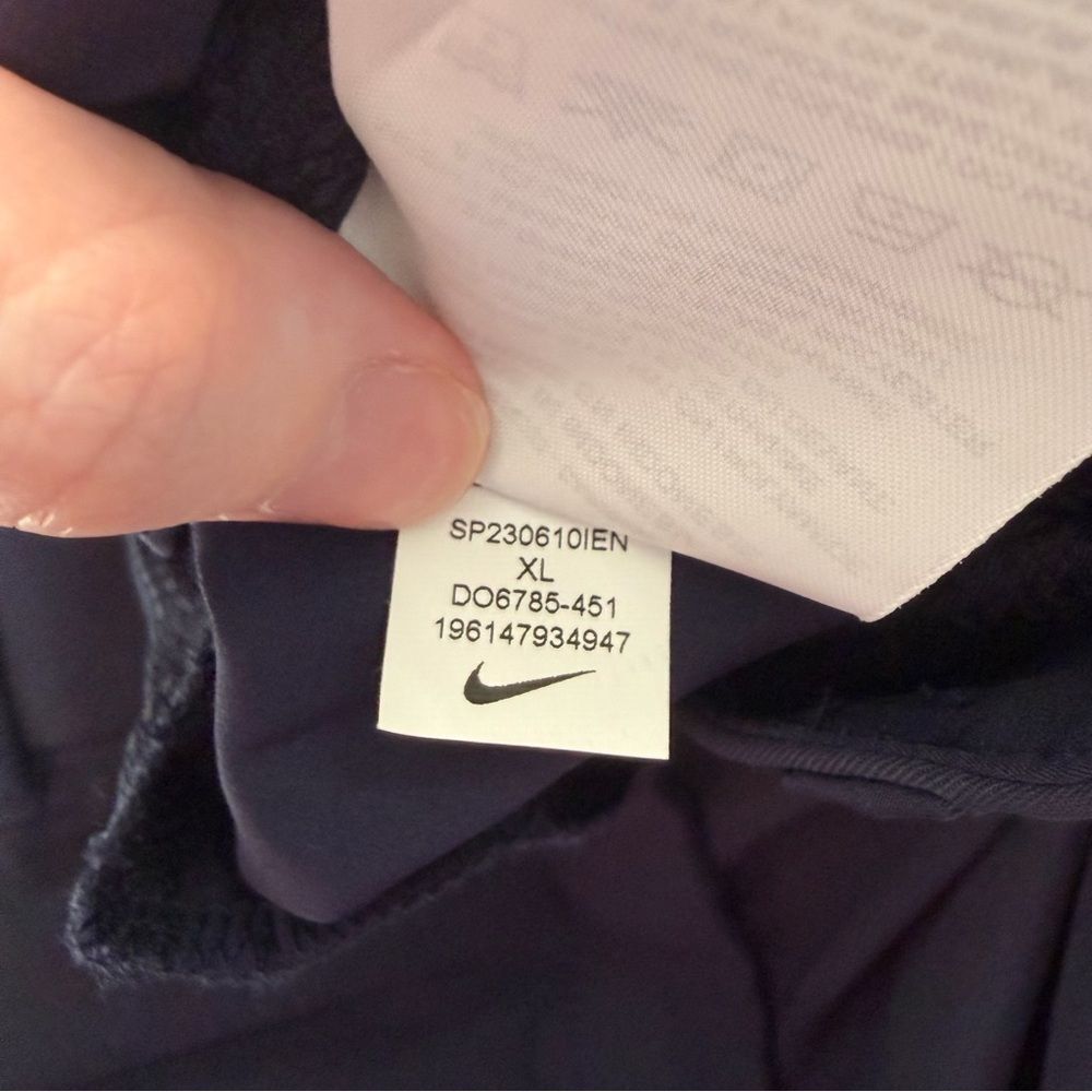 Nike Womens Dri-FIT Tour Stretch Golf Pants Blue NWT XL - Picture 10 of 12